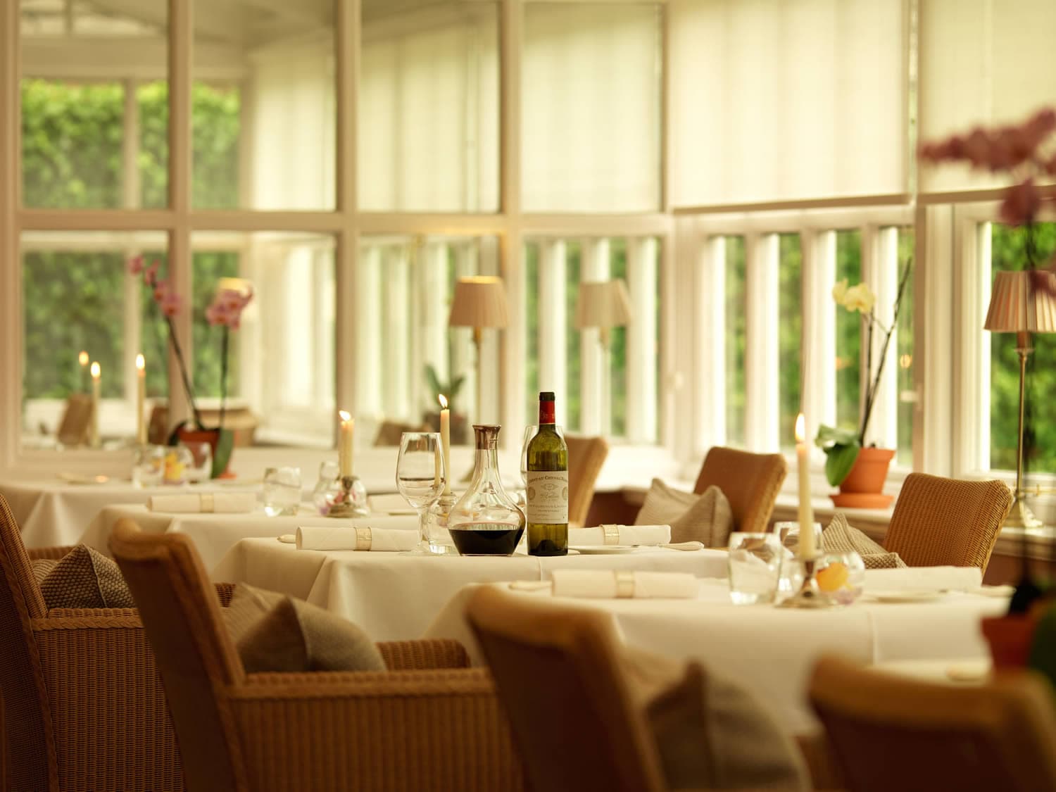 Dining at Burlington Restaurant in bolton abbey village