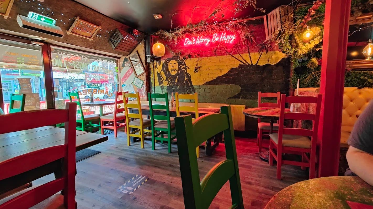 Dining at Roots Rum Shack and Kitchen in hull