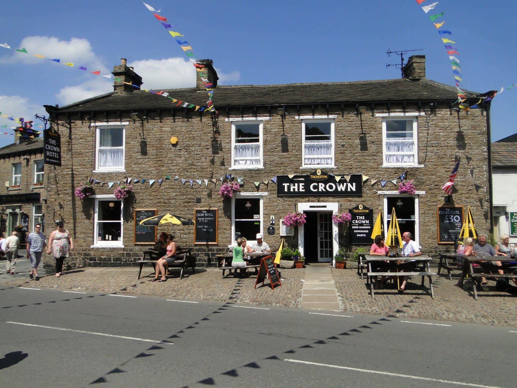 Accommodation at The Crown Hotel in hawes
