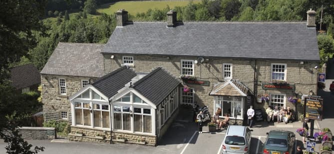Accommodation at Yorkshire Bridge Inn in peak district