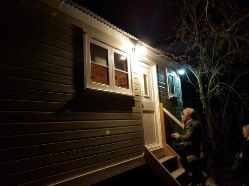 Accommodation at Waterside Shepherds Hut in york