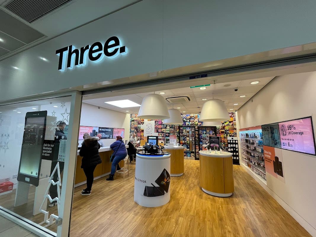 Three - Phone Shops in eckington