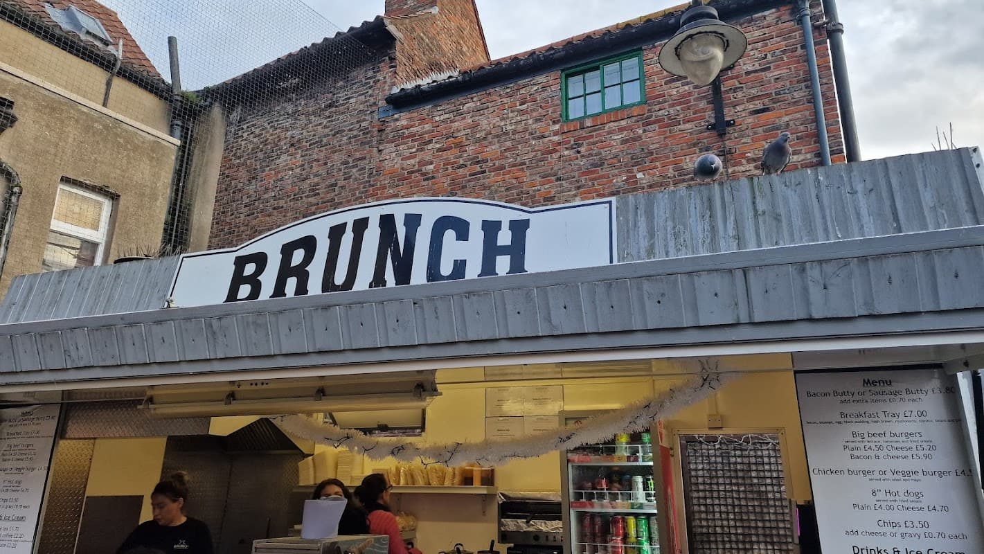 Dining at Brunch Wagon in york